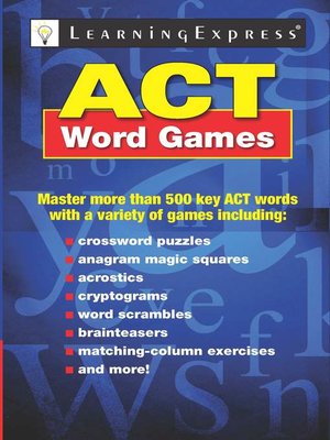 cover image of ACT Word Games